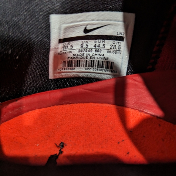 Nike Kobe A.D. NXT 2017 red basketball shoe - Picture 3 of 6